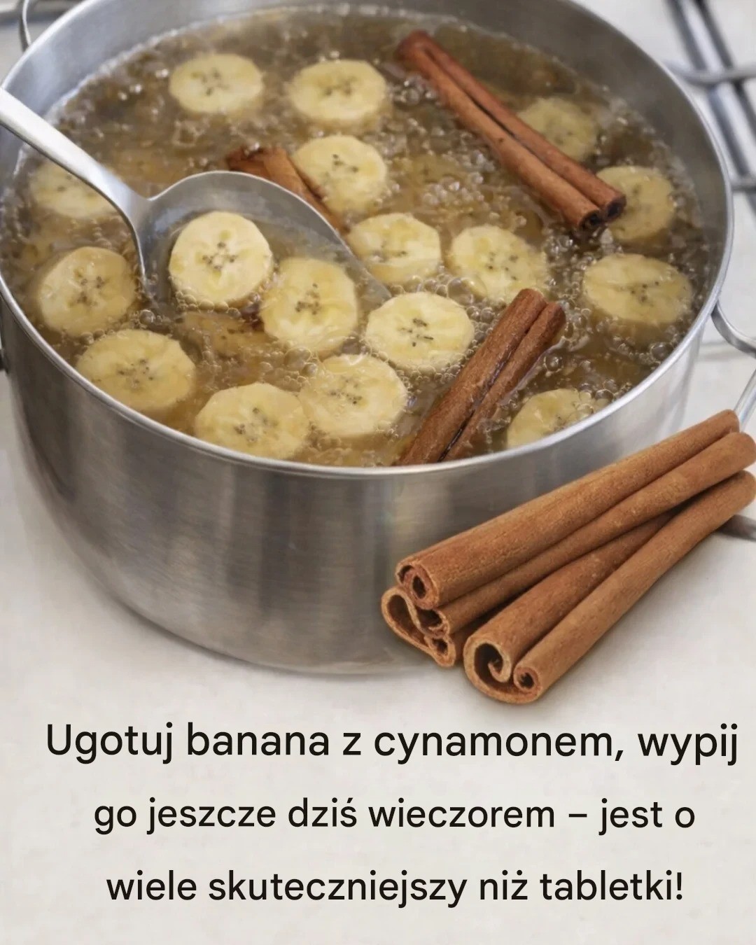 Gotuj banana z cynamonem i pij każdej nocy: naturalny sposób na lepszy sen