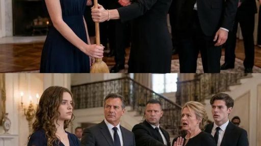 Na pogrzebie mojego ojca macocha podała mi miotłę i zaśmiała się: „To twój jedyny spadek. Zacznij sprzątać mój nowy dom”.