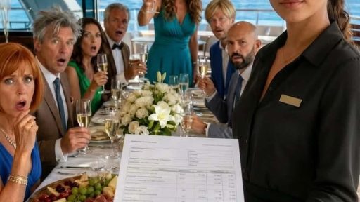 Teściowa urządziła nieodpłatne „małe” przyjęcie w mojej restauracji, wyśmiewając mnie jako służącą. Rzuciłem 48-tysięczny banknot obok jej szampana – i wtedy zaświecił się jej telefon: Ethan dzwoni.