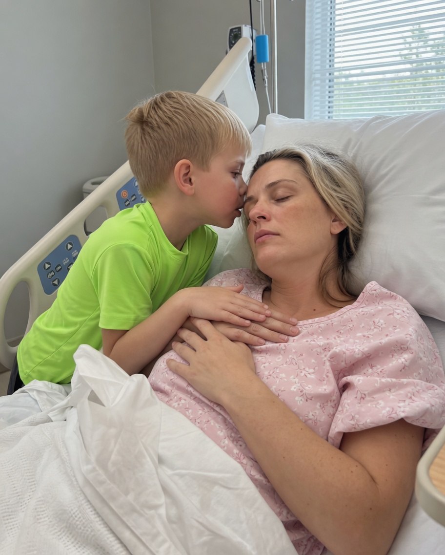 Kiedy obudziłam się ze śpiączki, usłyszałam szept mojego syna: „Mamo, jeśli mnie słyszysz, nie otwieraj oczu – posłuchaj, co planuje tata”