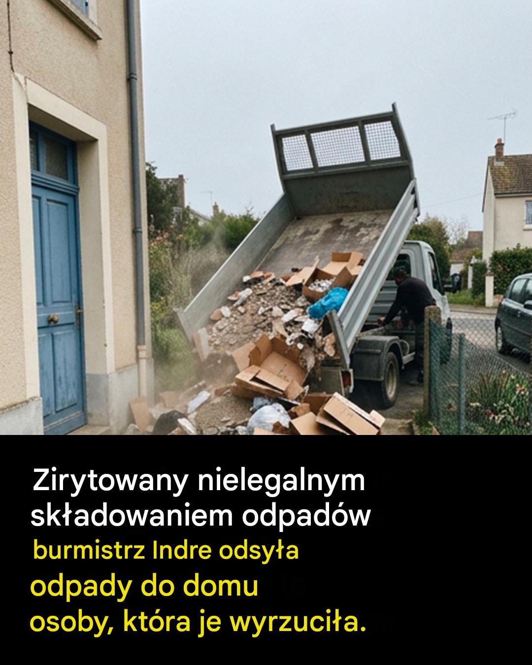 „Zwrot do nadawcy”: Po nielegalnym składowaniu odpadów burmistrz odsyła je sprawcy