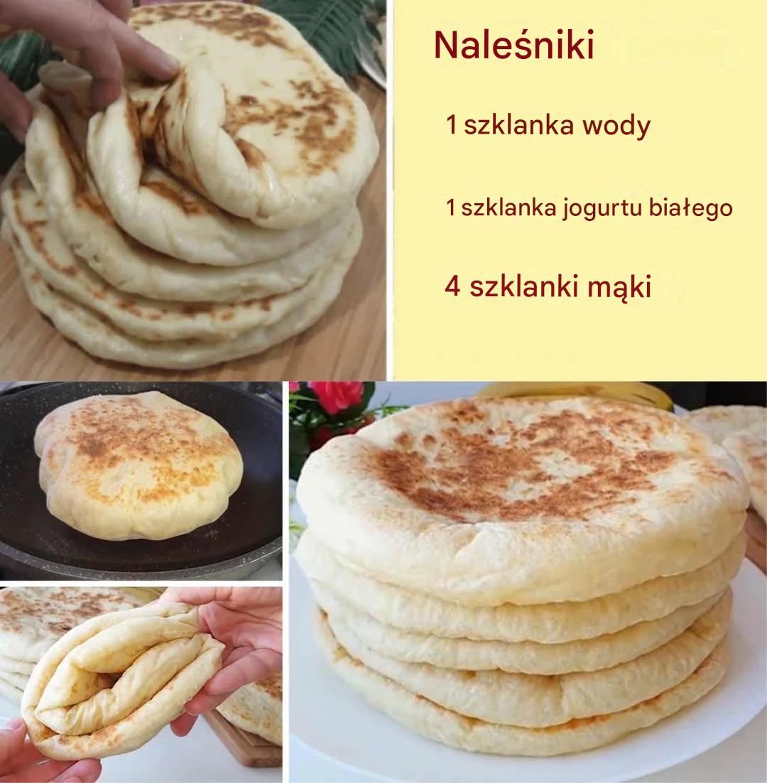 Naleśniki jogurtowe z patelni: najlepszy domowy zamiennik chleba z kubka