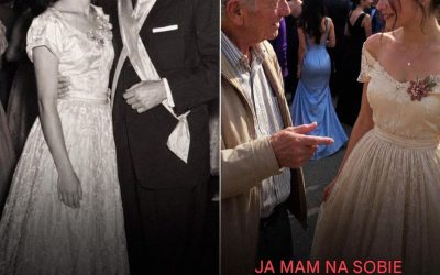 Nieznajomy starszy mężczyzna rozpoznał sukienkę mojej babci na moim balu maturalnym – żałuję, że go tam zabrałam