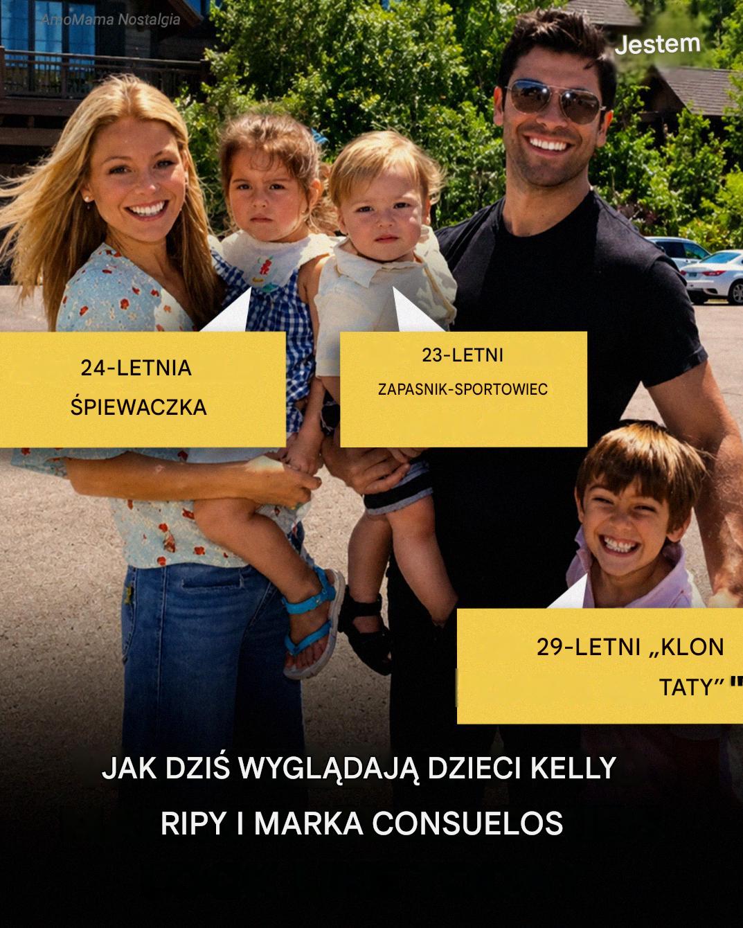 Dzieci Kelly Ripy wywołują dziś szum wokół wielkich przemian — zdjęcia