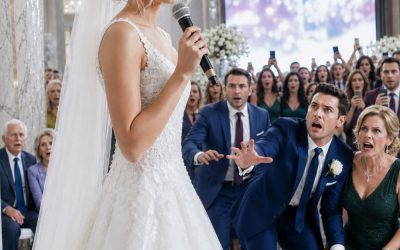 Piętnaście minut przed ślubem zastałam rodziców siedzących za filarem na dwóch tanich plastikowych krzesłach, podczas gdy bogata rodzina mojego narzeczonego wypełniała pierwszy rząd niczym królowie. Moja mama szepnęła: „Nie psuj sobie dnia, kochanie”. Ale coś we mnie zmroziło.