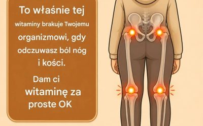 Niezbędna witamina łagodząca ból nóg i kości