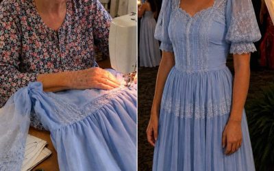 Wyśmiewano mnie za to, że założyłam sukienkę na bal maturalny, którą uszyła mi babcia – a potem znalazłam ukrytą w podszewce notatkę, która zmieniła wszystko