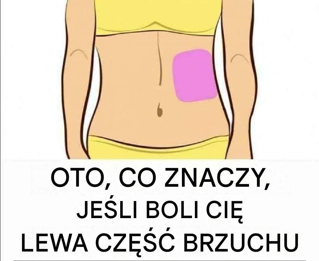 Czy boli Cię lewa strona brzucha? Zwróć uwagę na ten objaw (1/2)
