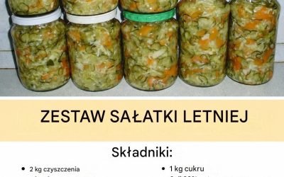 Letnia sałatka warzywna do szklanek: robię ją w ten sposób od lat!