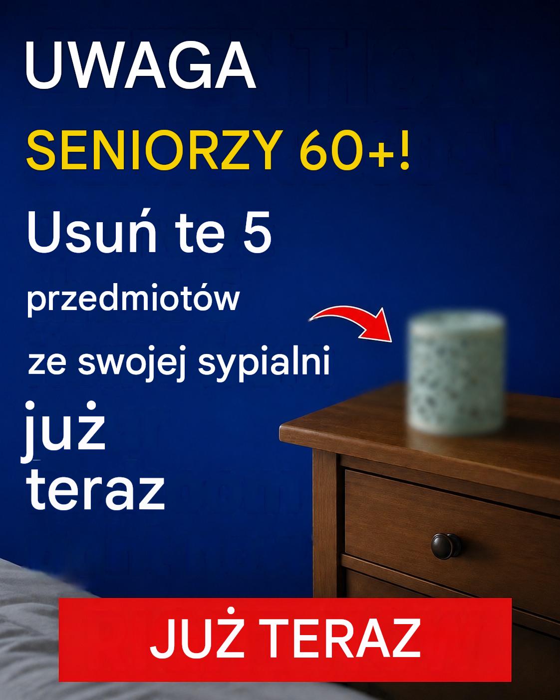 UWAGA POWYŻEJ 60. ROKU ŻYCIA! Usuń te 5 przedmiotów ze swojej sypialni już teraz