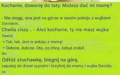 Dowcip dnia: Mama i wujek Dawid