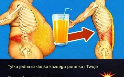 Wystarczy 1 szklanka dziennie, a tłuszcz zgromadzony na brzuchu zniknie.