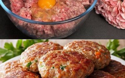 🍴 Mięsne klopsiki faszerowane warzywami i serem – soczyste, aromatyczne i pełne składników odżywczych!