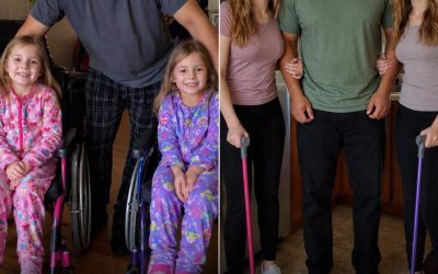 Wychowywałam samotnie moje córki bliźniaczki, które poruszały się na wózkach inwalidzkich, po tym jak ich mama odeszła, gdy miały sześć lat – w Dzień Ojca, 12 lat później, powiedziały: „Tato, proszę, nie bądź zły, ale coś przed tobą ukrywamy”