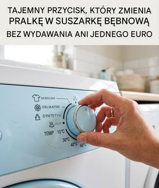 Prosty i darmowy sposób na szybsze wysuszenie prania, bez użycia suszarki bębnowej i dodatkowej przestrzeni.