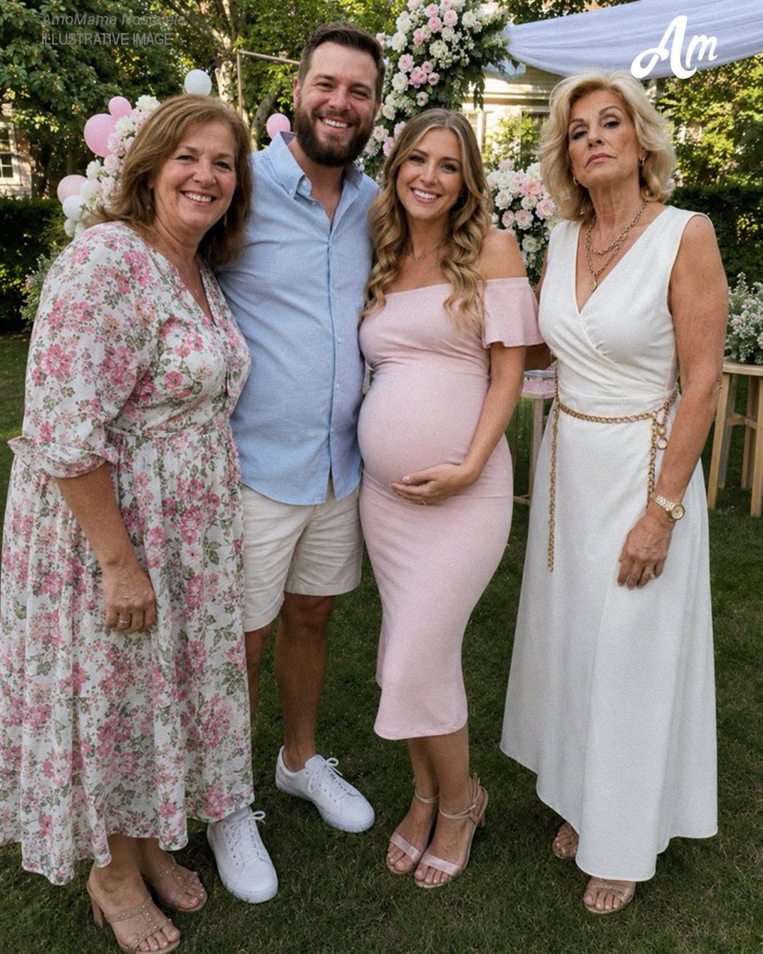 Moja teściowa głośno zasugerowała, żebym „przestała jeść za dwoje” podczas mojego własnego baby shower – reakcja mojej mamy sprawiła, że ​​uciekła z naszego domu