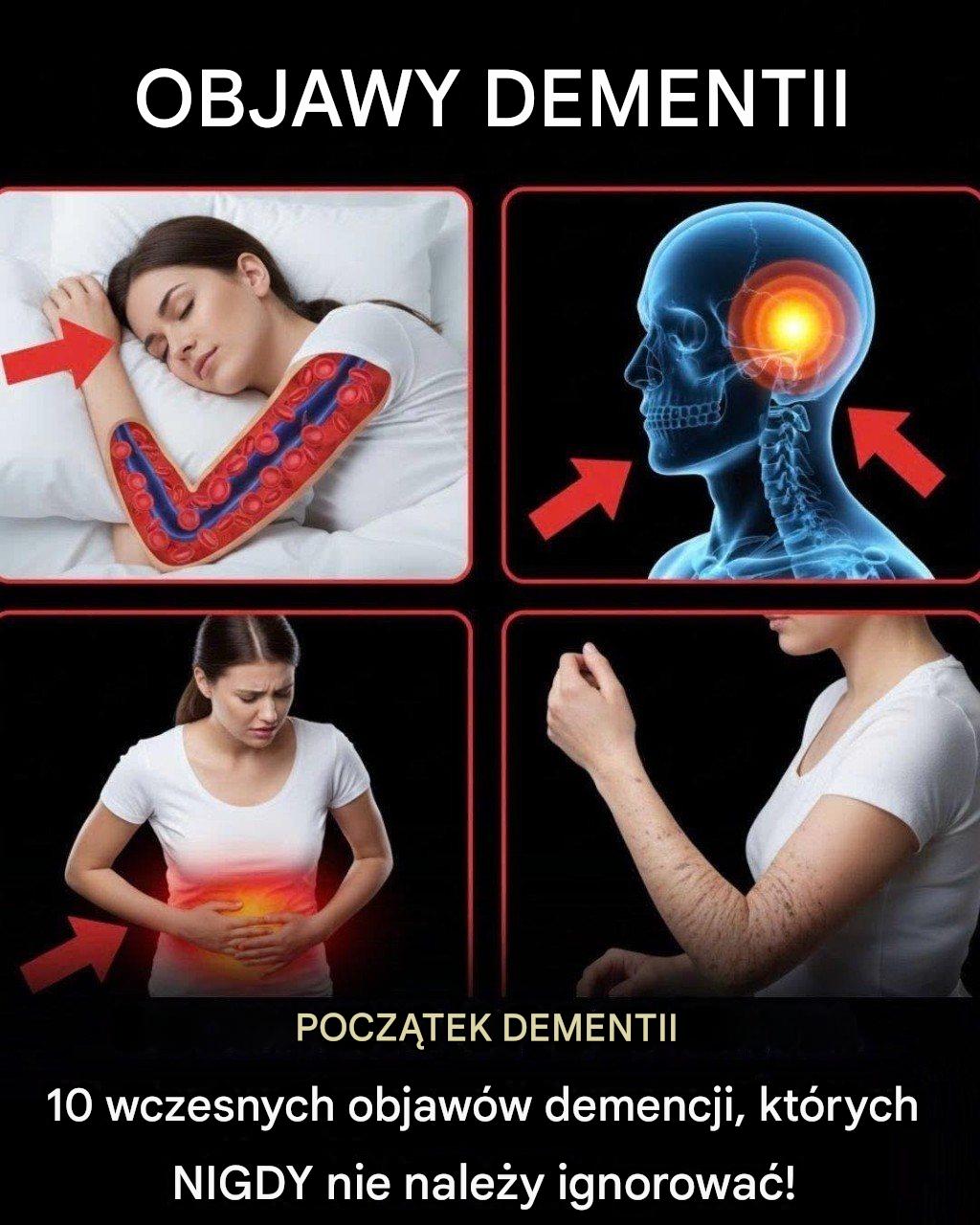 10 wczesnych objawów demencji, których NIGDY nie należy ignorować!….