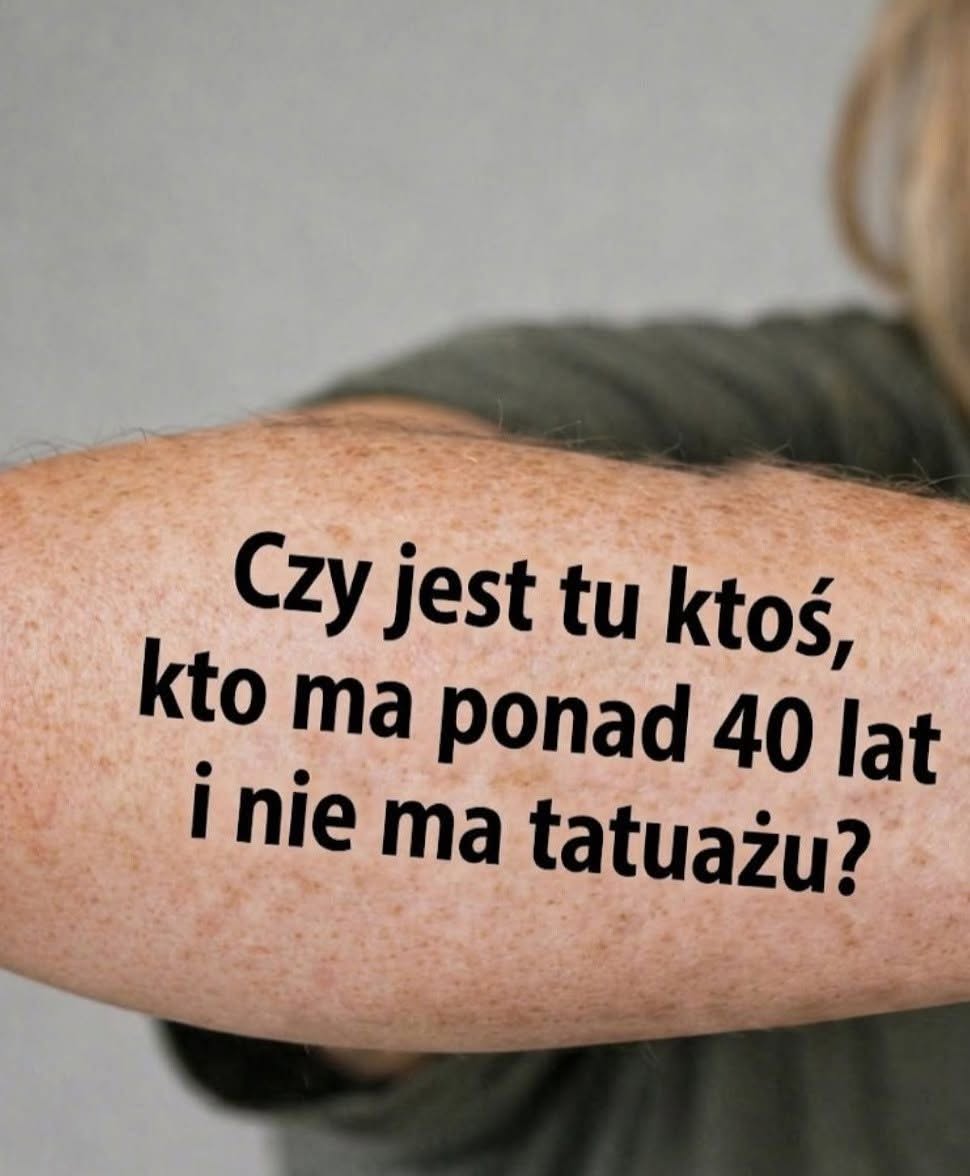Tatuaże po 40. roku życia – moda czy wybór?