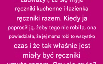 Czy można prać ręczniki kuchenne i kąpielowe razem? Oto, co warto wziąć pod uwagę
