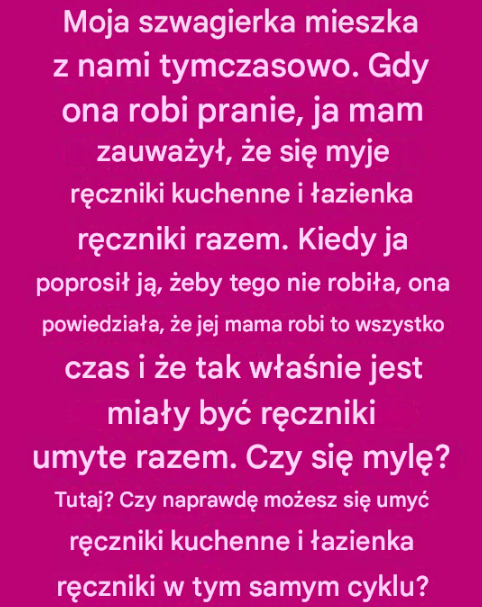 Czy można prać ręczniki kuchenne i kąpielowe razem? Oto, co warto wziąć pod uwagę