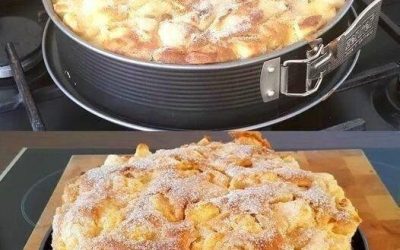 Co najmniej dwa razy w miesiącu piekę super soczyste szarlotki.