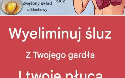 Oczyść gardło i płuca ze śluzu dzięki temu przepisowi – tylko 2 składniki