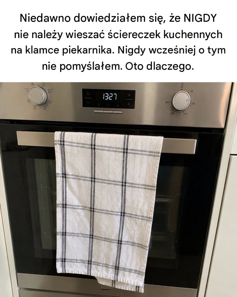 Ukryte zagrożenie w kuchni: dlaczego ściereczka kuchenna na drzwiach piekarnika to przepis na katastrofę (i bezpieczniejsze sposoby na